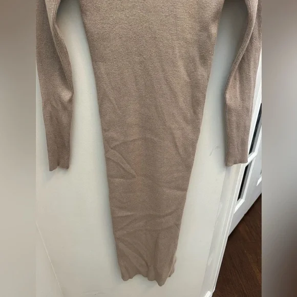 Vici Essential Mock Neck Knit Midi Dress - Picture 6 of 9